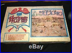 Vintage Marx Sears Heritage Battle Of The Alamo Play Set 7959091C in Box