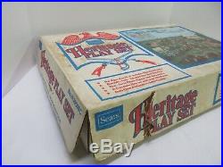 Vintage Marx Sears Heritage Blue and the Gray Set Original Box, Packaging, NICE
