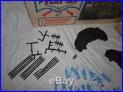 Vintage Marx Sears Heritage Play Set The Blue And The Gray Orig Box 89 Pcs