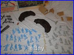 Vintage Marx Sears Heritage Play Set The Blue And The Gray Orig Box 89 Pcs