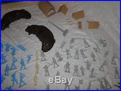 Vintage Marx Sears Heritage Play Set The Blue And The Gray Orig Box 89 Pcs