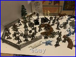 Vintage Marx Sears Heritage The Blue And The Gray CIVIL War Playset