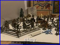 Vintage Marx Sears Heritage The Blue And The Gray CIVIL War Playset