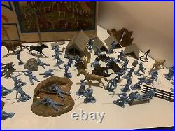 Vintage Marx Sears Heritage The Blue And The Gray CIVIL War Playset