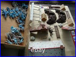 Vintage Marx Sears Heritage The Blue And The Gray CIVIL War Playset