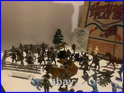 Vintage Marx Sears Heritage The Blue And The Gray CIVIL War Playset