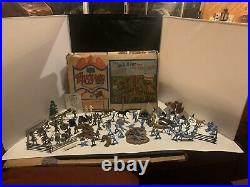 Vintage Marx Sears Heritage The Blue And The Gray CIVIL War Playset