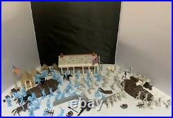 Vintage Marx Sears Heritage The Blue And The Gray CIVIL War Playset 99% Complete