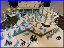 Vintage Marx Sears Heritage The Blue And The Gray CIVIL War Playset 99% Complete