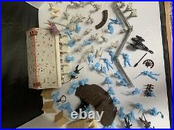 Vintage Marx Sears Heritage The Blue And The Gray CIVIL War Playset 99% Complete