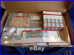 Vintage Marx Service Station Set Series 1000 No. 3490 In Box Tin Litho Ex. Cond