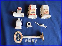 Vintage Marx Service Station Set Series 1000 No. 3490 In Box Tin Litho Ex. Cond