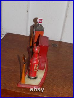 Vintage Marx Service Station Tin Toy