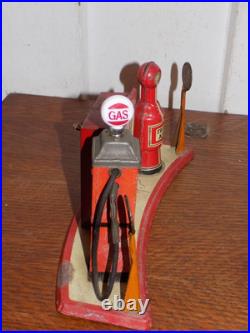 Vintage Marx Service Station Tin Toy