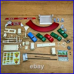 Vintage Marx Service Station in Box Unplayed with Mostly Mint Parts Box is Fair