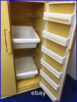 Vintage Marx Sindy Doll Play Set Range Oven Refrigerator Cabinet 1970's With Boxes