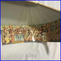 Vintage Marx Super Circus 1950's Metal Tent. Original box Complete set