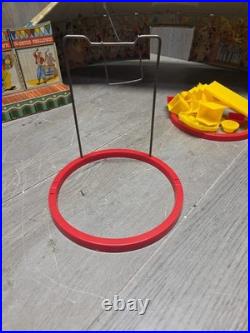Vintage Marx Super Circus Big Top Tent Play Set Tin Litho Almost Complete Great