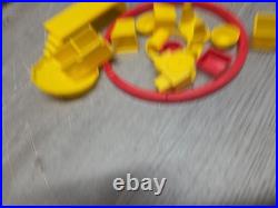 Vintage Marx Super Circus Big Top Tent Play Set Tin Litho Almost Complete Great