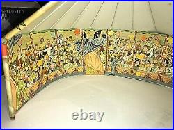 Vintage Marx Super Circus Play Set Tin Litho with Lots of Figures