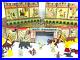 Vintage Marx Super Circus Playset Box with Tent Sideshow Panels As-Is Incomplete