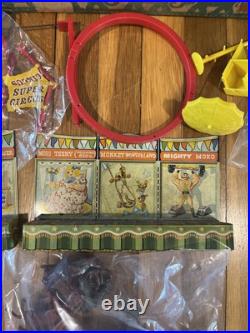 Vintage Marx Super Circus Playset Nearly Complete 1950s Tin Litho With Box