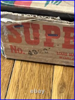 Vintage Marx Super Circus Playset Nearly Complete 1950s Tin Litho With Box
