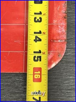 Vintage Marx Texaco Automotive Center Gas & Oil Service Station Tin Toy with Sign