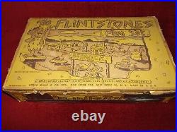 Vintage Marx The Flintstones Playset No. 4672 Original Box Please Read