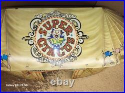 Vintage Marx Tin Lithograph Super Circus Big Top Tent