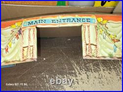 Vintage Marx Tin Lithograph Super Circus Big Top Tent