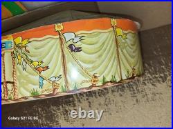 Vintage Marx Tin Lithograph Super Circus Big Top Tent