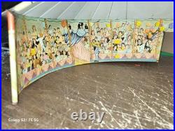 Vintage Marx Tin Lithograph Super Circus Big Top Tent