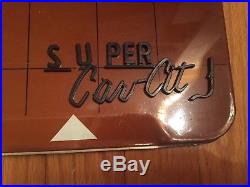 Vintage Marx Tin Super Car City 24 Hour Service Car Garage with Working Elevator