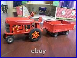 Vintage Marx Tin Toy Large Litho Farm 149 Pieces