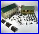 Vintage Marx Tin US Army Headquarters Training Center With Soldiers & Extras
