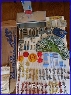 Vintage Marx Tom Corbett Space Academy playset from the 1950's