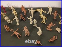 Vintage Marx Toy Circus Figures Play Set Siamese Twins Snake Charmer + Lot of 47 Vintage Marx Toy Circus Figures Play Set Siamese Twins Snake Charmer + Lot of 47
