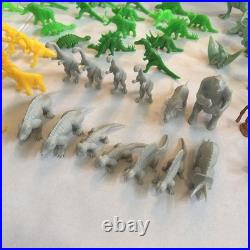 Vintage Marx Toys #3398 Prehistoric Play Set with Dinosaurs, Animals, Cavemen, etc