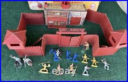 Vintage Marx Toys #3681 Fort Apache Play Set