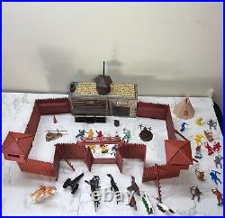 Vintage Marx Toys #3681 Fort Apache Play Set 1964 Extra Parts