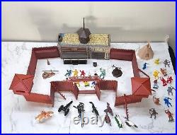 Vintage Marx Toys #3681 Fort Apache Play Set 1964 Extra Parts