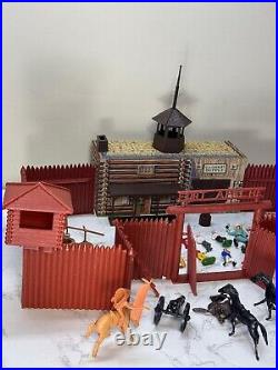 Vintage Marx Toys #3681 Fort Apache Play Set 1964 Extra Parts