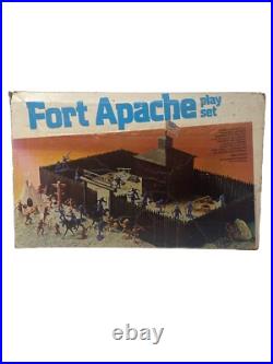 Vintage Marx Toys 4202 Fort Apache 1978 Incomplete Read