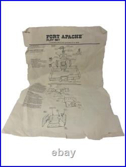 Vintage Marx Toys 4202 Fort Apache 1978 Incomplete Read