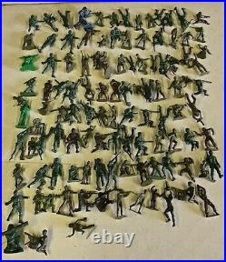 Vintage Marx Toys Battleground Play Set 4756 In Original Box & Extras
