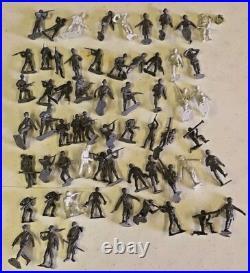 Vintage Marx Toys Battleground Play Set 4756 In Original Box & Extras