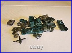 Vintage Marx Toys Battleground Play Set 4756 In Original Box & Extras