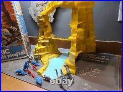 Vintage Marx Toys One Million BC Play Set Prehistoric Mountain With Original BOX