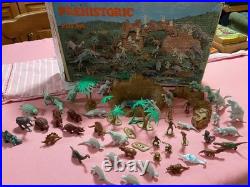 Vintage Marx Toys Prehistoric Play Set 3398